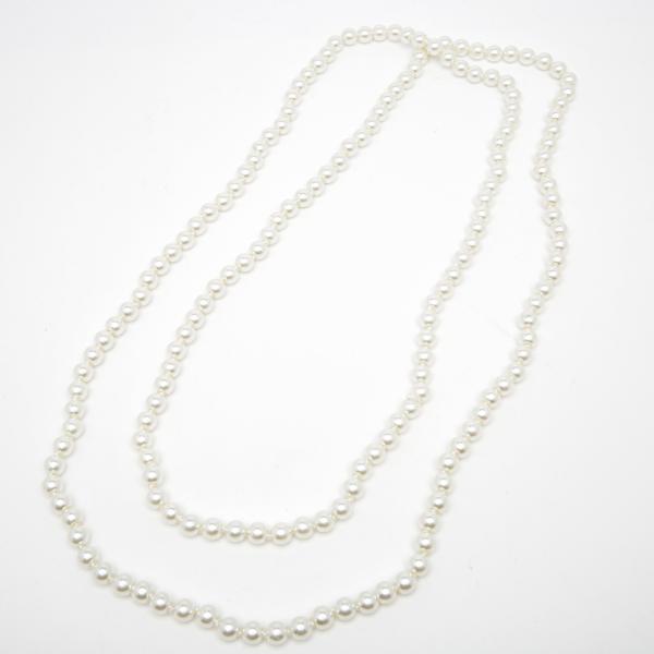 БУСИ "кремовий" 6 шт. (д. 148 х 0.9 см.) 6-5986