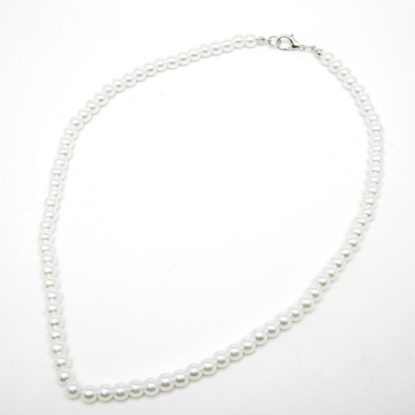 БУСИ "білий" 6 шт. (д. 48 х 0.7 см.) 6-5988