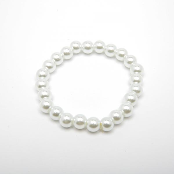 Браслет "білий" 6 шт. (Ø 7 см.) 6-6012