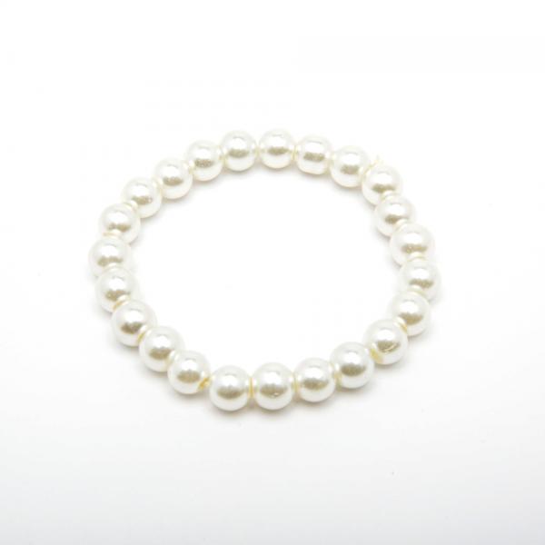 Браслет "кремовий" 6 шт. (Ø 7 см.) 6-6013