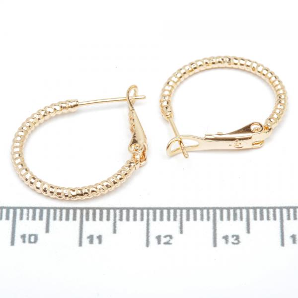 Сережки XUPING Gold "Ø 2 х 0.2 см." 515316