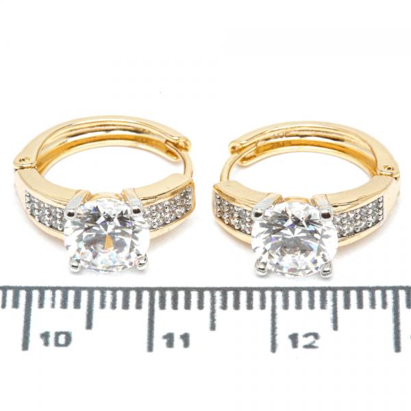 Сережки XUPING Gold "Ø 1.6 х 0.5 см." 515321