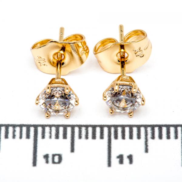 Сережки XUPING Gold "Ø 0.6 см." 515346