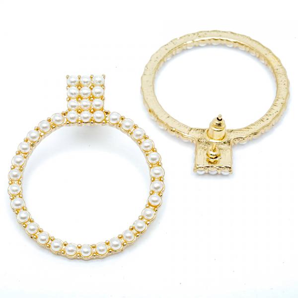 Сережки нарядні (4 х 3.5 см.) 6-8248