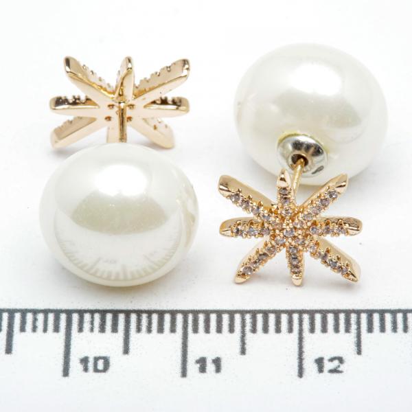 Сережки XUPING Gold (Ø 1.5 см.) 515371