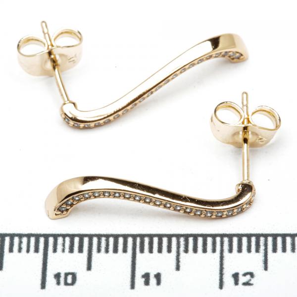 Сережки XUPING Gold (2.5 х 0.2 см.) 515579