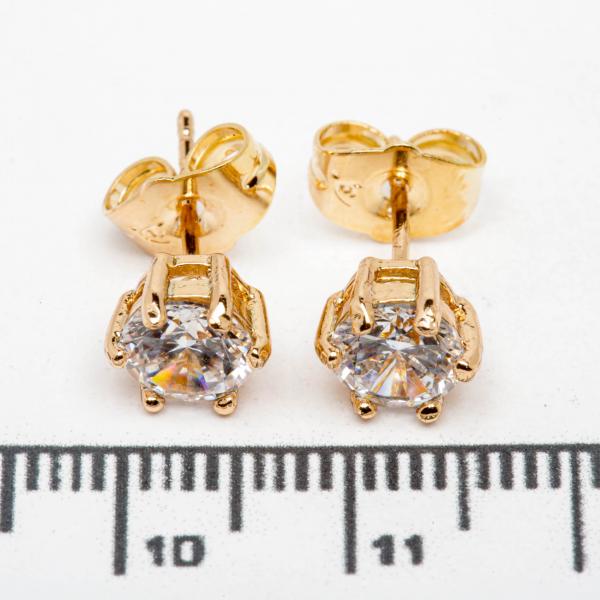 Сережки XUPING Gold (Ø 0.6 см.) 515632