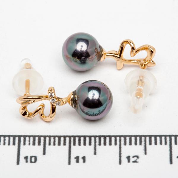 Сережки XUPING Gold "бензиновий" 515642