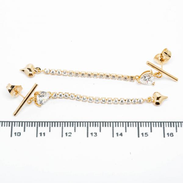 Сережки XUPING Gold "д. 6 см." 515646