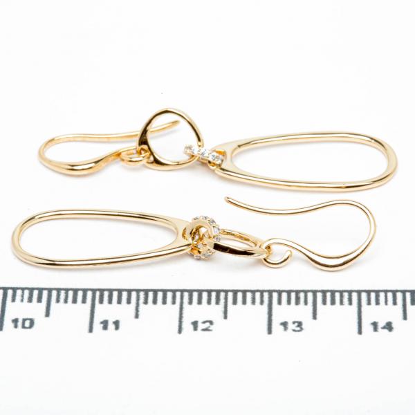 Сережки XUPING Gold "д. 4.5 см." 515651