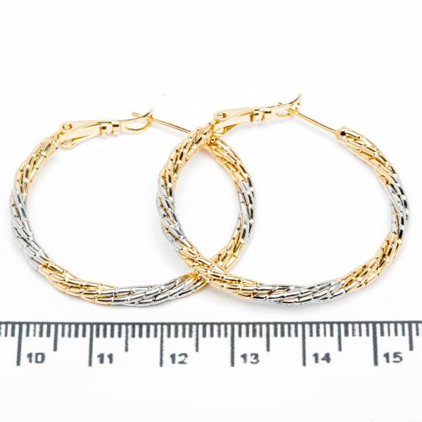 Сережки XUPING Gold "Ø 3.6 х 0.3 см." 515654
