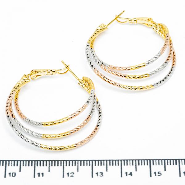 Сережки XUPING Gold "Ø 3.5 см." 515655