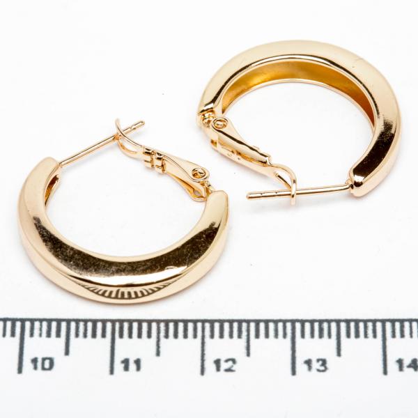 Сережки XUPING Gold "Ø 2.3 х 0.4 см." 515658