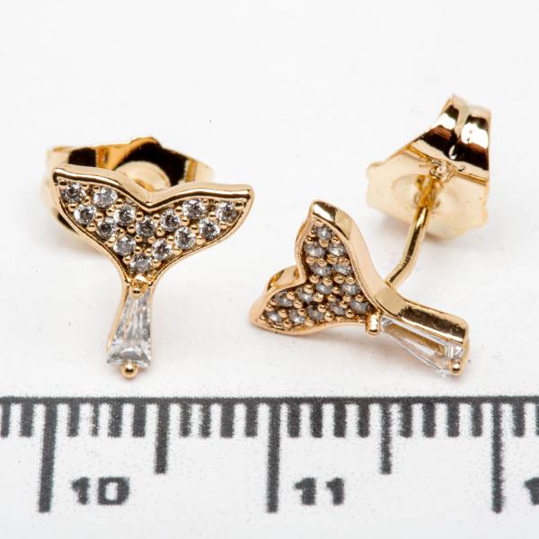 Сережки XUPING Gold "Ø 1 см." 515663